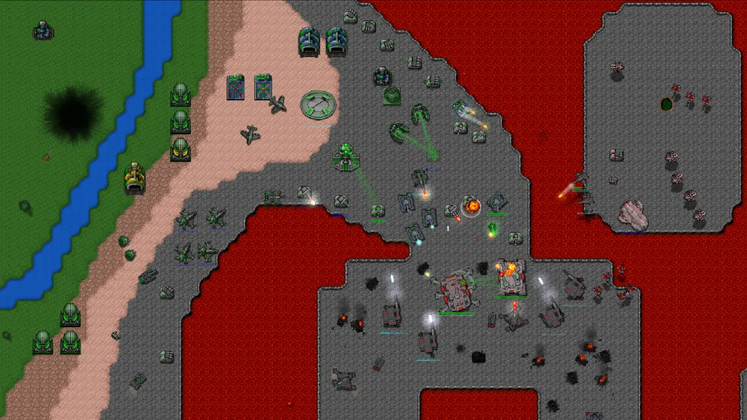 Rusted Warfare - Demo — Взломанная версия (Все разблокировано) — скриншот 4