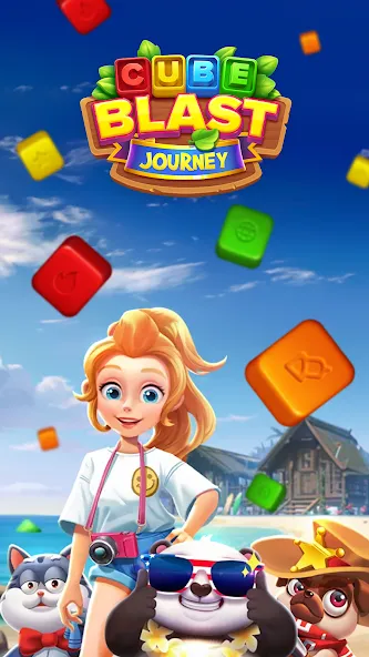 Cube Blast Journey: Toon & Toy MOD APK на Android — Много денег — скриншот 1 Cube Blast Journey: Toon & Toy MOD APK на Android — Много денег — скриншот 1