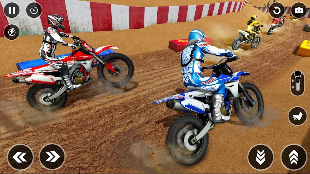 Mountain Dirt Bike Champions (Мод Много денег и всё открыто) — скриншот 5