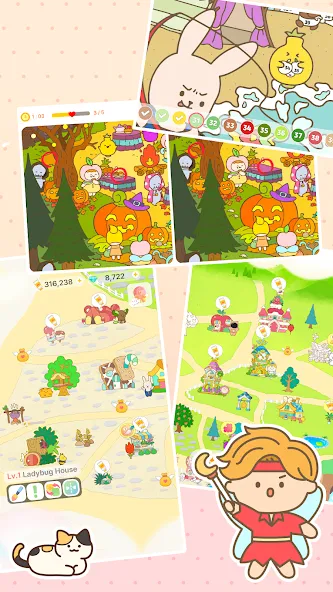 Скачать Color Town: My Lovely World (Мод: Много денег и без рекламы) на Андроид — скриншот 1 Скачать Color Town: My Lovely World (Мод: Много денег и без рекламы) на Андроид — скриншот 1