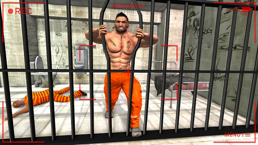 Grand Jail Prison: Escape Game — Взломанная версия (Бессмертие и Все Разблокировано) — скриншот 4