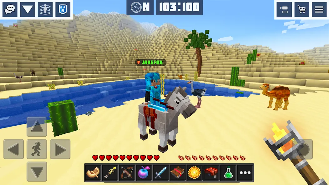 Block Craft World:Planet Craft MOD APK на Android — Много денег и ресурсов — скриншот 1 Block Craft World:Planet Craft MOD APK на Android — Много денег и ресурсов — скриншот 1