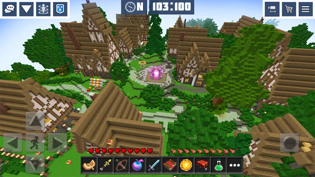 Block Craft World:Planet Craft MOD APK на Android — Много денег и ресурсов — скриншот 2 Block Craft World:Planet Craft MOD APK на Android — Много денег и ресурсов — скриншот 2