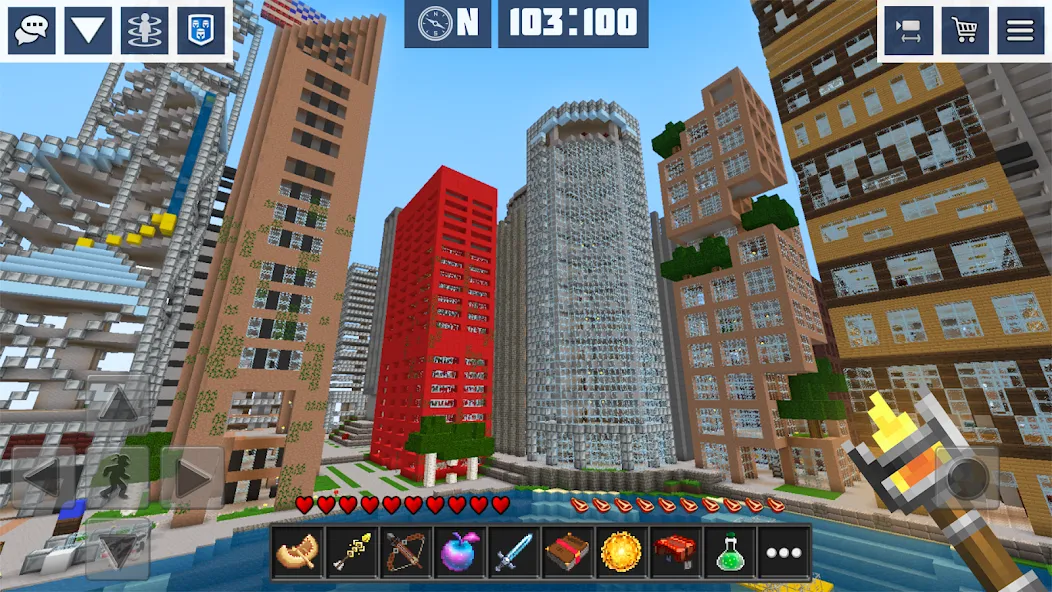 Block Craft World:Planet Craft MOD APK на Android — Много денег и ресурсов — скриншот 3 Block Craft World:Planet Craft MOD APK на Android — Много денег и ресурсов — скриншот 3