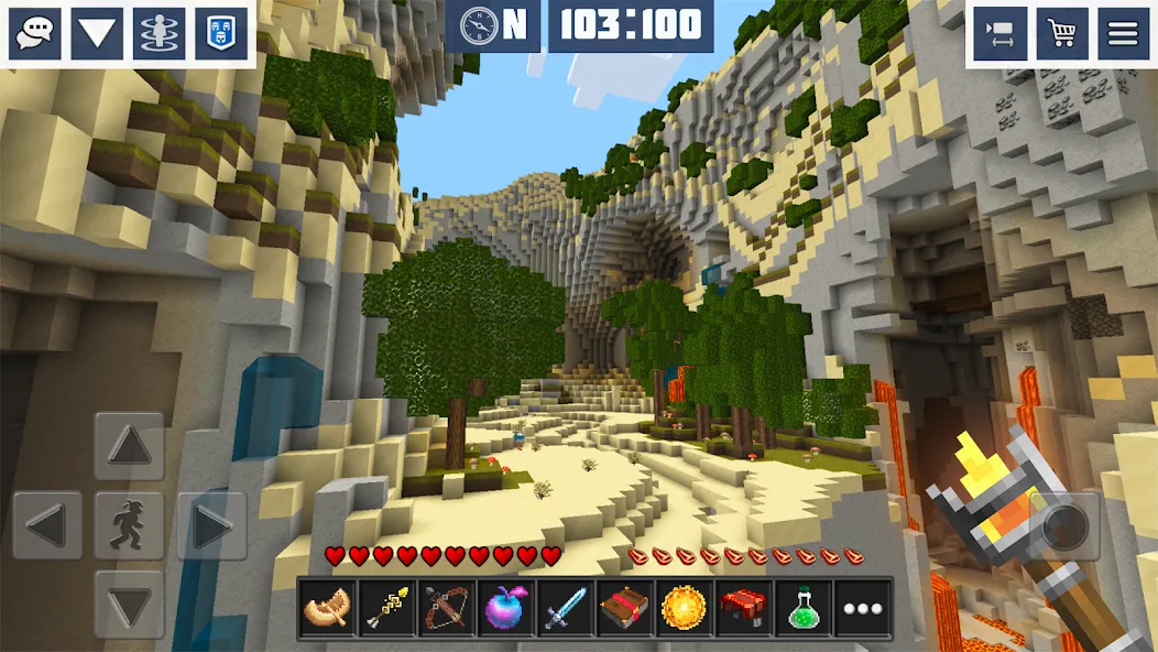 Block Craft World:Planet Craft MOD APK на Android — Много денег и ресурсов — скриншот 4 Block Craft World:Planet Craft MOD APK на Android — Много денег и ресурсов — скриншот 4