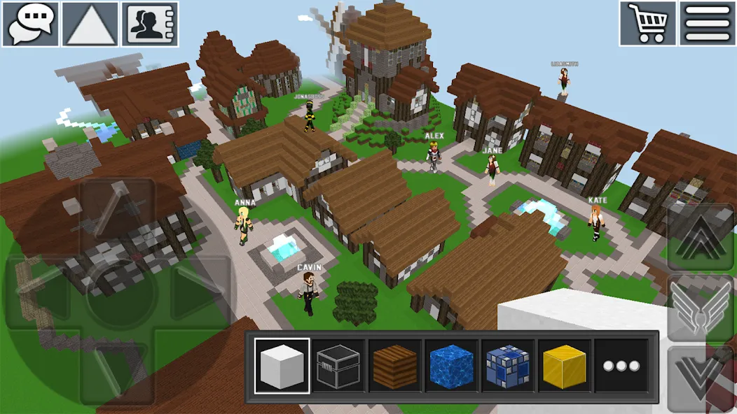 World Craft: Block Craftsman — Мод: Все открыто — скриншот 1 World Craft: Block Craftsman — Мод: Все открыто — скриншот 1