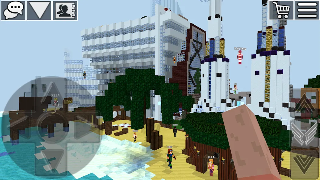 World Craft: Block Craftsman — Мод: Все открыто — скриншот 3 World Craft: Block Craftsman — Мод: Все открыто — скриншот 3