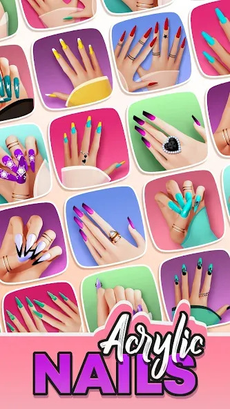 Скачать Acrylic Nails! — Модификация На много денег — скриншот 1
