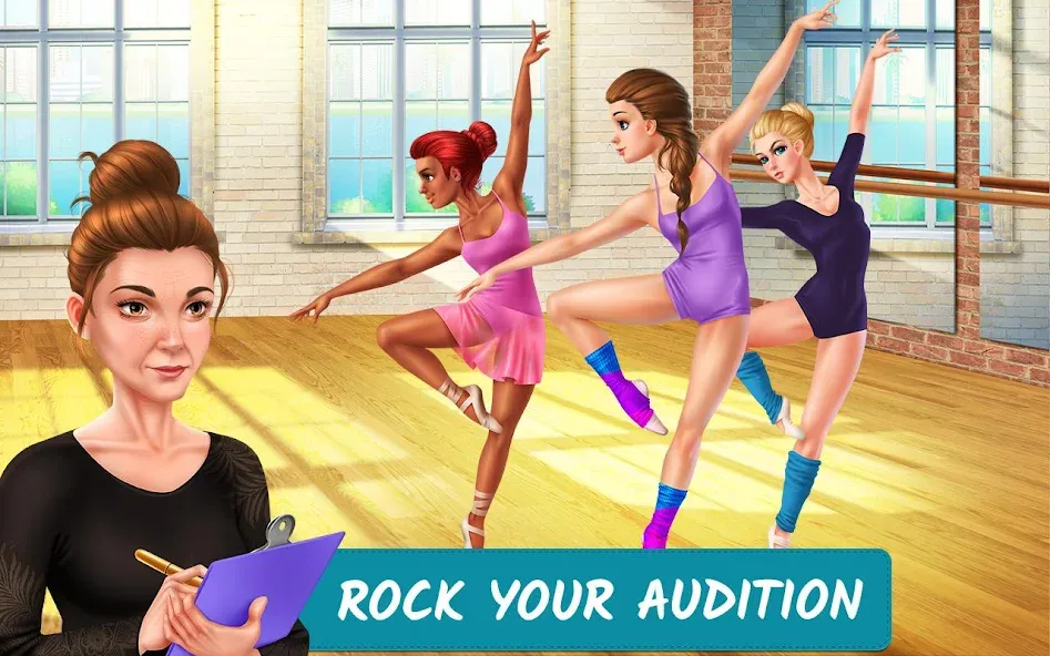Dance School Stories — Мод: Много денег — скриншот 1