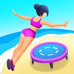 Скачать Flip Jump Stack! с модом — Взлом на много денег