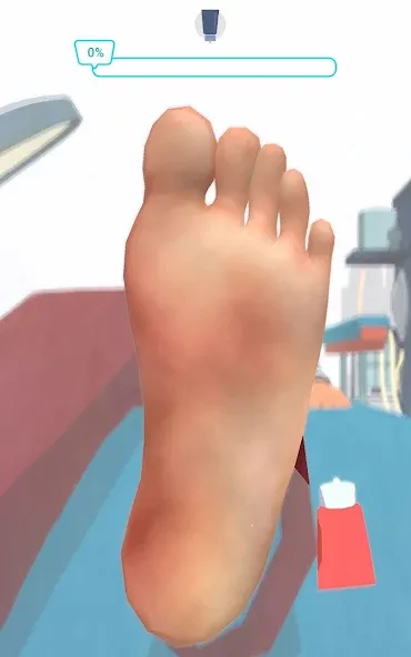 Foot Clinic - ASMR Feet Care (Мод Много денег) — скриншот 4
