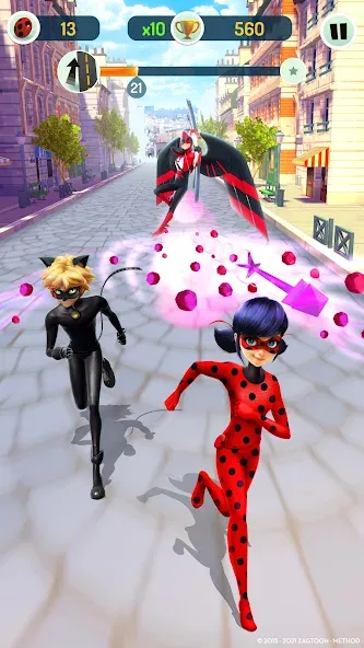 Скачать Miraculous Ladybug & Cat Noir — Модификация Много денег — скриншот 5