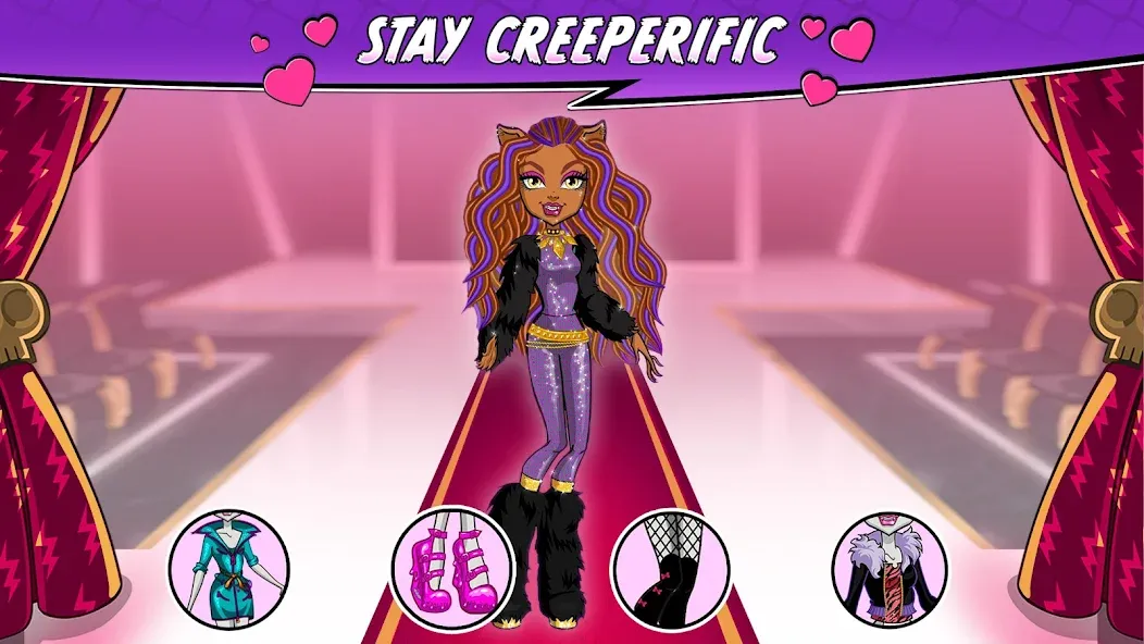 Monster High™ Beauty Salon MOD APK на Android — Все открыто — скриншот 4