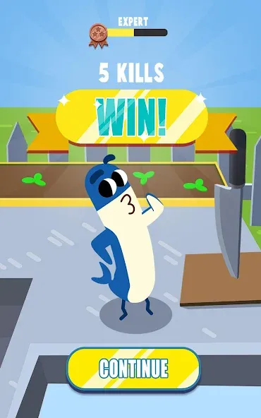Sausage Wars.io Mod APK Меню модом — Скачать на Андроид — скриншот 4