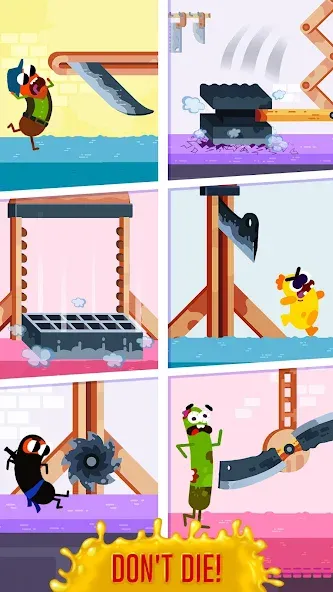 Скачать взломанную Run Sausage Run! — Много денег и бессмертие — скриншот 3 Скачать взломанную Run Sausage Run! — Много денег и бессмертие — скриншот 3