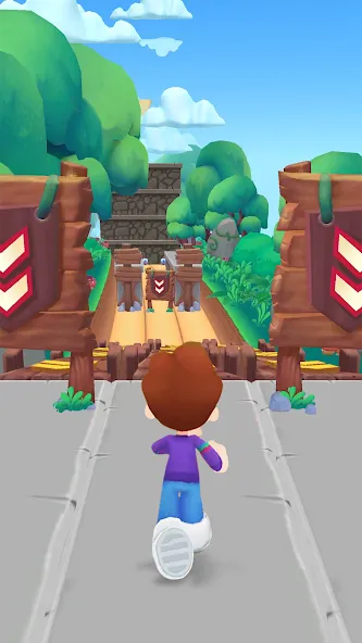Взлом Subway Craft: Fun Runner — Много денег — скриншот 3