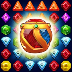 Скачать Jewel Ancient Pyramid Treasure на телефон — Много денег и бесконечные ходы