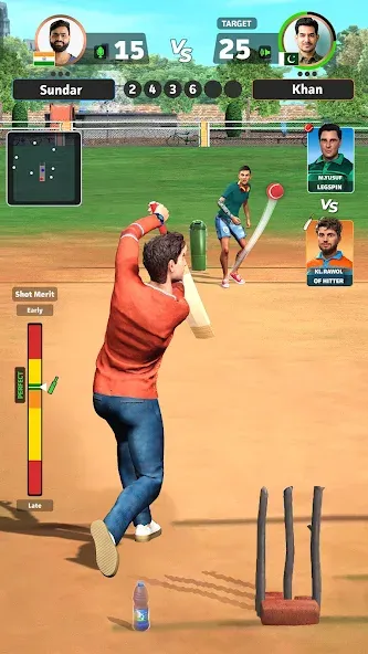 Cricket Gangsta™ Cricket Games (Мод Много денег и алмазов) — скриншот 1