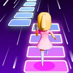 Взломанная Melody Run - Cute Popcat Music на Андроид — Много денег