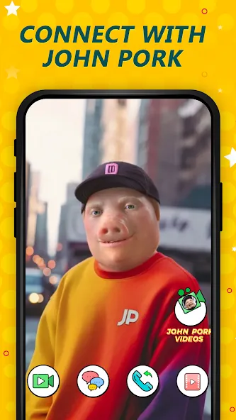 Скачать John Pork In Video Call на Android — Все звонки и без рекламы — скриншот 1 Скачать John Pork In Video Call на Android — Все звонки и без рекламы — скриншот 1
