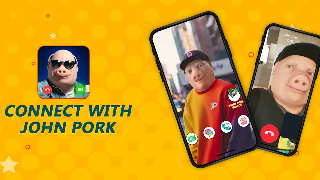 Скачать John Pork In Video Call на Android — Все звонки и без рекламы — скриншот 4 Скачать John Pork In Video Call на Android — Все звонки и без рекламы — скриншот 4