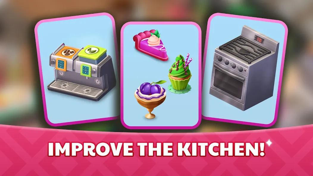 Cooking Cup: Fun Cafe Games MOD APK на Android — Много денег и без рекламы — скриншот 5