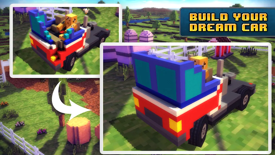 Скачать Blocky Roads — Много денег — скриншот 2