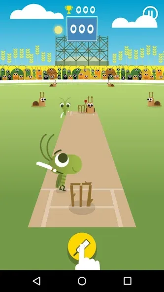 Doodle Cricket - Cricket Game MOD — Много денег на Андроид — скриншот 1