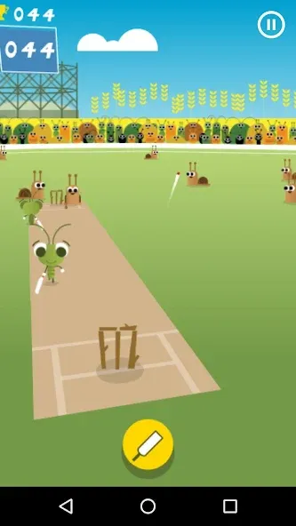Doodle Cricket - Cricket Game MOD — Много денег на Андроид — скриншот 3