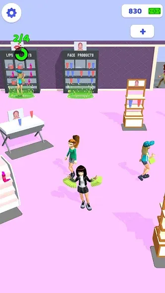 Скачать My Beauty Salon (Мод: Много денег и без рекламы) на Андроид — скриншот 3