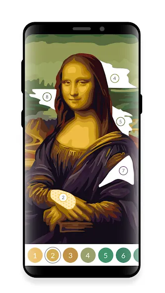 Скачать взлом April - Oil Painting by Number на Андроид — Все открыто — скриншот 5