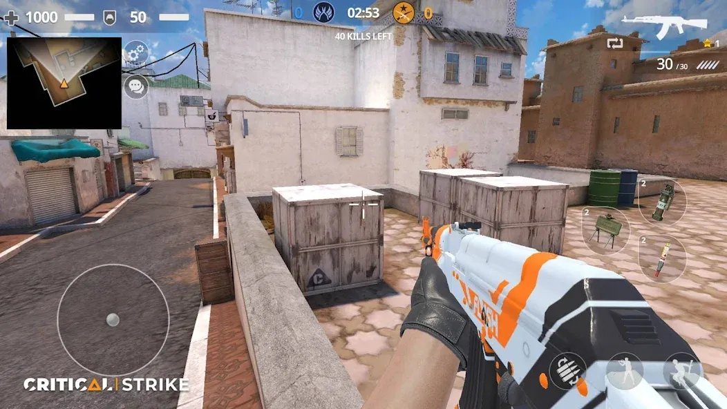 Скачать взлом Critical Strike CS: Online FPS на Андроид — Много денег и патронов — скриншот 1