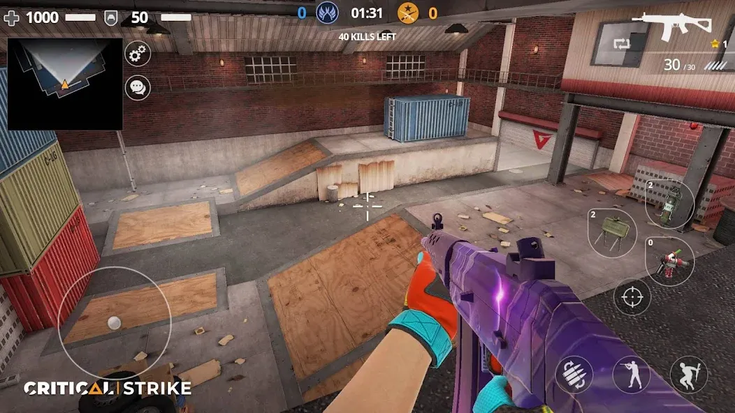 Скачать взлом Critical Strike CS: Online FPS на Андроид — Много денег и патронов — скриншот 2