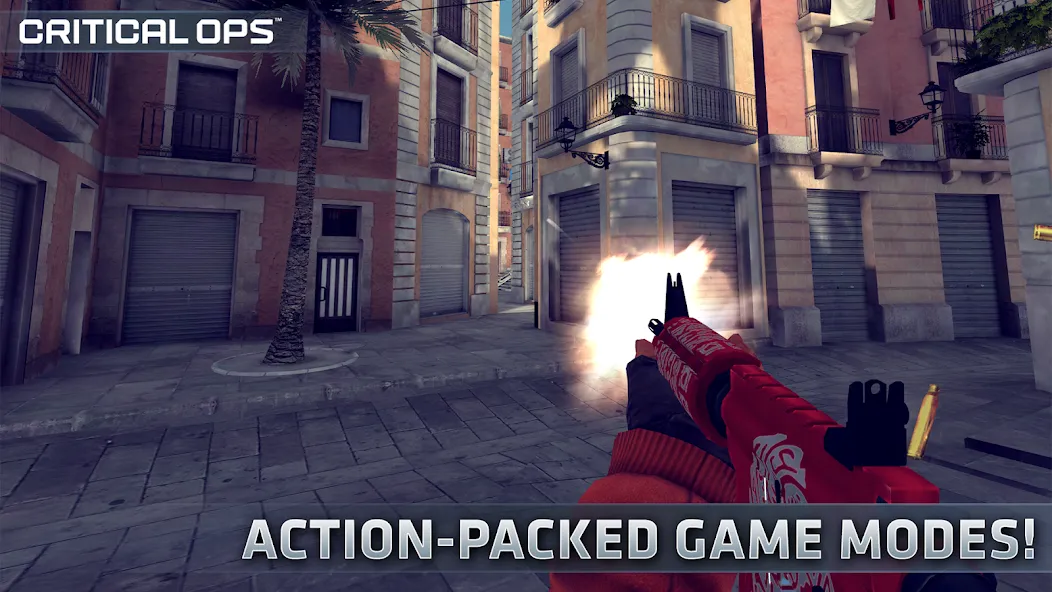 Взломанная Critical Ops: Multiplayer FPS на Андроид — Много денег и патроны — скриншот 4