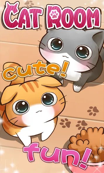 Cat Room - Cute Cat Games MOD — Много денег на Андроид — скриншот 1