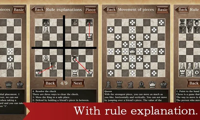 Скачать взлом Classic chess на Андроид — Все шахматные фигурки открыты — скриншот 4