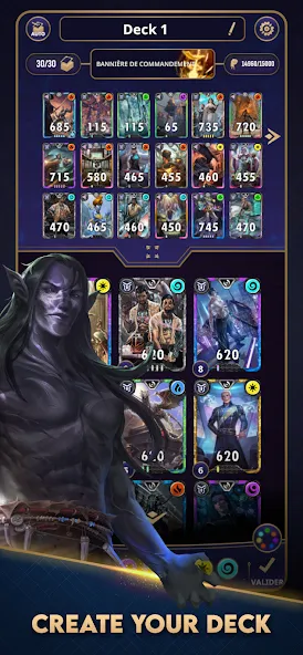 Cross The Ages: TCG Mod APK Бесконечные кристаллы — Скачать на Андроид — скриншот 3