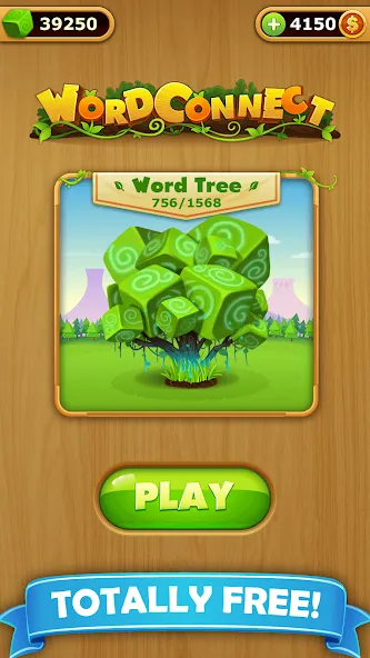 Word Connect - Word Games — Мод: Много денег — скриншот 3