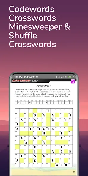 Puzzle Book: Daily puzzle page на Андроид — Всё разблокировано — скриншот 3 Puzzle Book: Daily puzzle page на Андроид — Всё разблокировано — скриншот 3