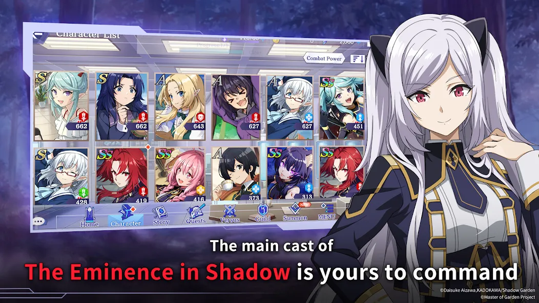 Взлом The Eminence in Shadow RPG — Бессмертие и Урон — скриншот 2 Взлом The Eminence in Shadow RPG — Бессмертие и Урон — скриншот 2