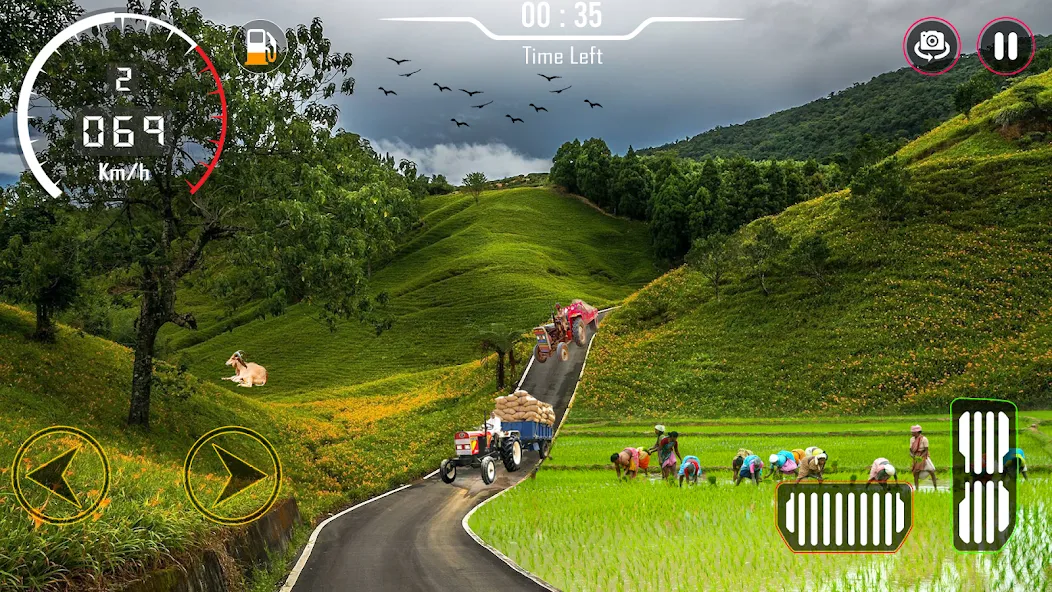 Скачать взломанную Tractor Simulator Farm Games — Много денег — скриншот 3