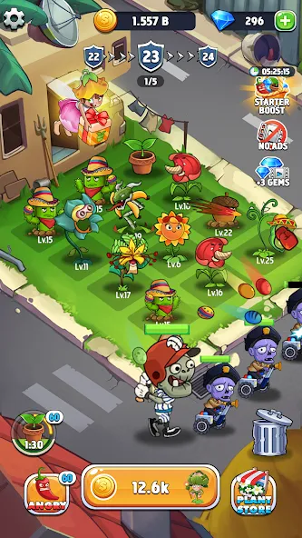 Merge Plants – Monster Defense на Андроид — Много денег — скриншот 5