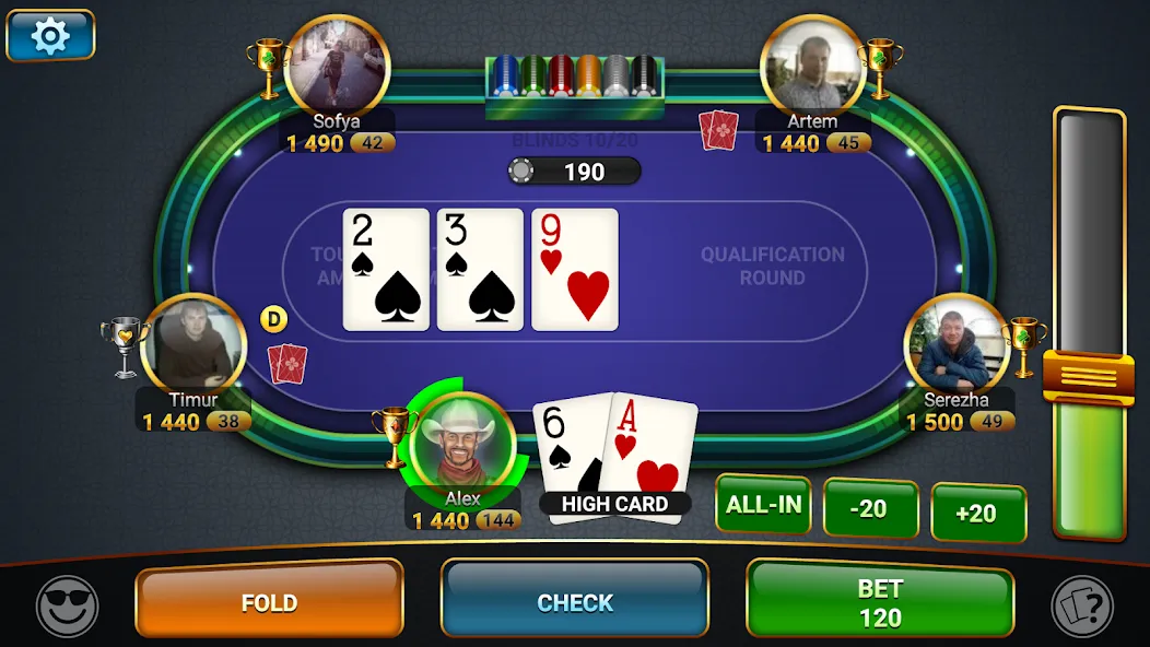 Скачать Poker Championship Tournaments — Модификация Много денег и без рекламы — скриншот 3