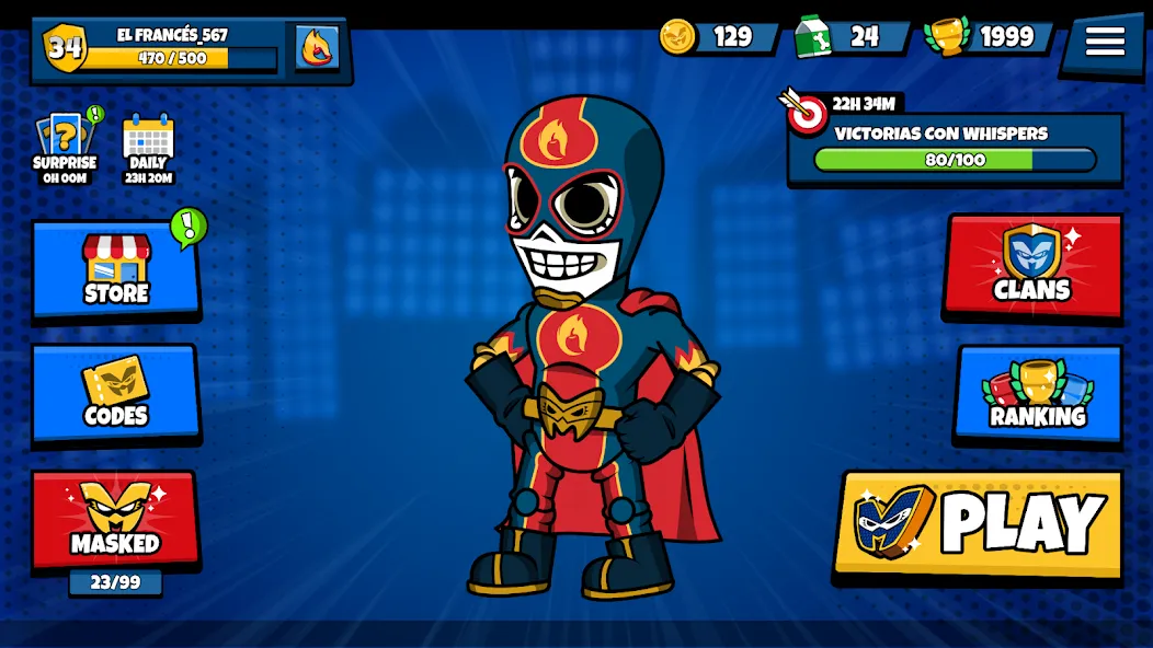 Supermasked MOD APK — Много денег — скриншот 3