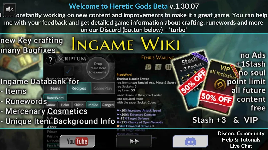 HERETIC GODS MOD — Много денег и кристаллов на Андроид — скриншот 3 HERETIC GODS MOD — Много денег и кристаллов на Андроид — скриншот 3