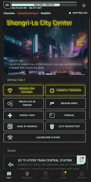 Скачать CyberCode Online -Text MMORPG — Много денег — скриншот 4