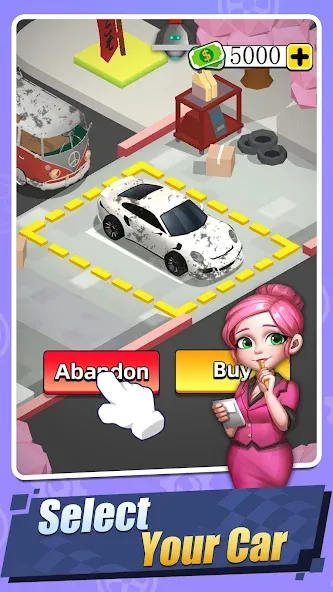 Car Fix Inc - Mechanic Garage на Андроид — Мод Много денег — скриншот 1
