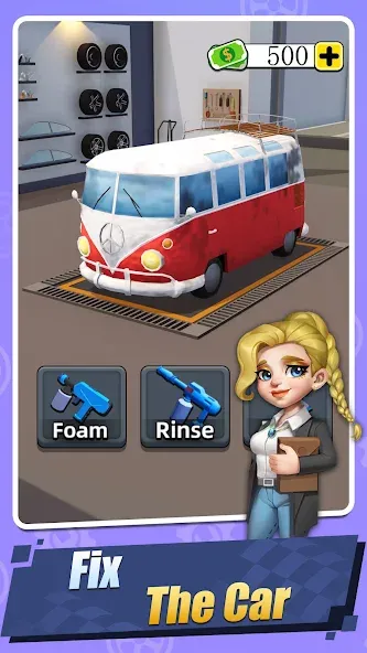 Car Fix Inc - Mechanic Garage на Андроид — Мод Много денег — скриншот 2