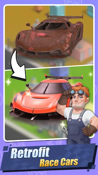 Car Fix Inc - Mechanic Garage на Андроид — Мод Много денег — скриншот 3