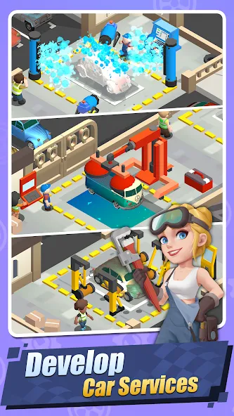 Car Fix Inc - Mechanic Garage на Андроид — Мод Много денег — скриншот 4